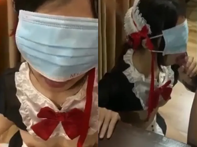 Cô bạn gái việt dâm cosplay nô lệ tình dục mút bú con củ khoải điêu luyện
